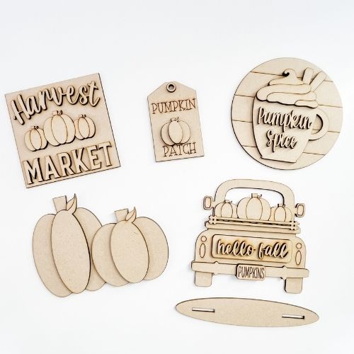 Harvest Market Tiered Tray Kit