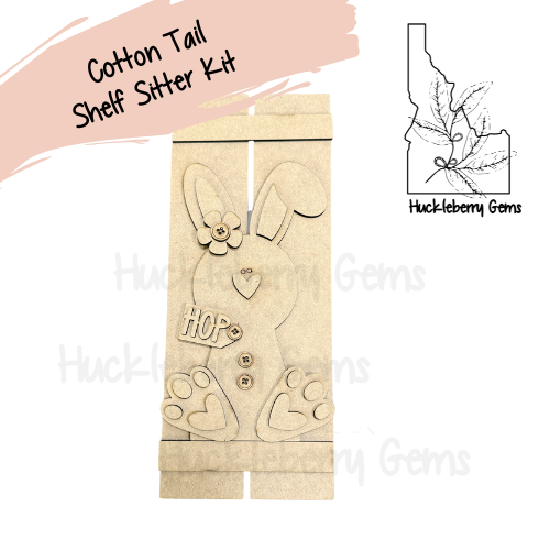 Cotton Tail Shelf Sitter