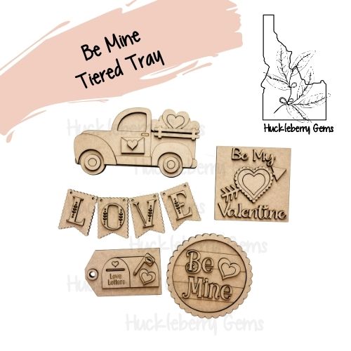 Be Mine Tiered Tray Kit