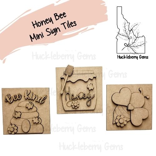 Honey Bee  Mini Signs