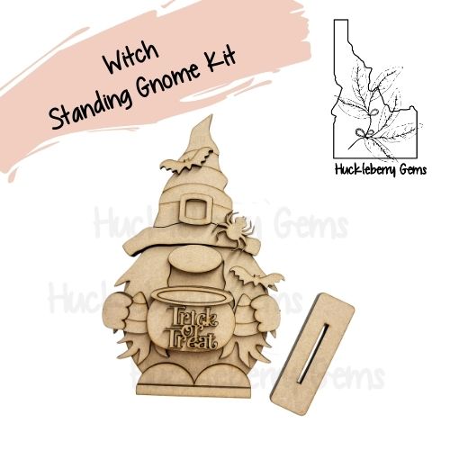 Witch Standing Gnome