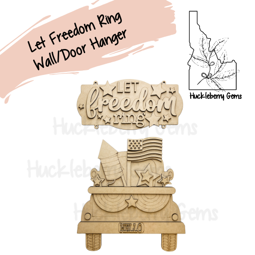 Let Freedom Ring Door / Wall Hanger