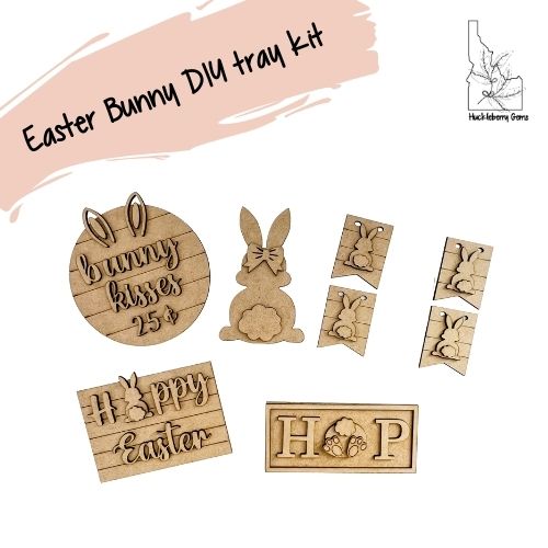 Easter BUnny Tiered Tray Kit