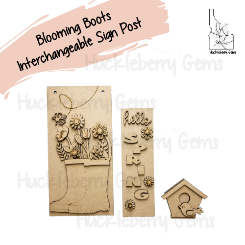 Blooming Boots Kit for Sign Post
