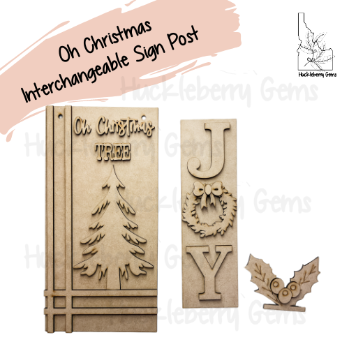 Oh Christmas Tree Kit for Sign Post