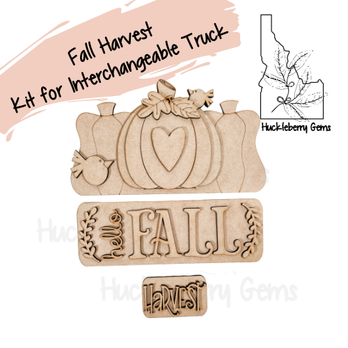 Fall Harvest Interchangeable Truck Stand