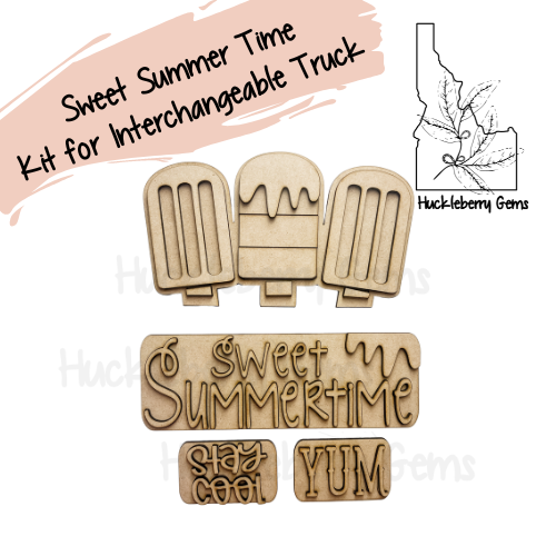 Sweet Summer Time Interchangeable Truck Stand