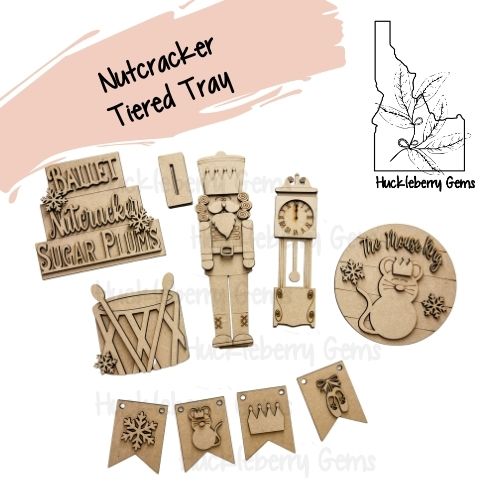 Nutcracker Tiered Tray Kit