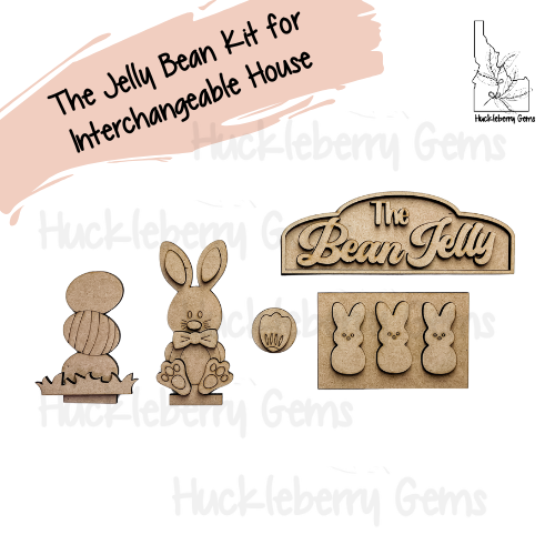 The Jelly Bean Kit for Interchangeable House