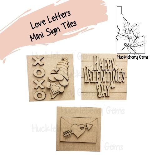 Love Letters Mini Signs