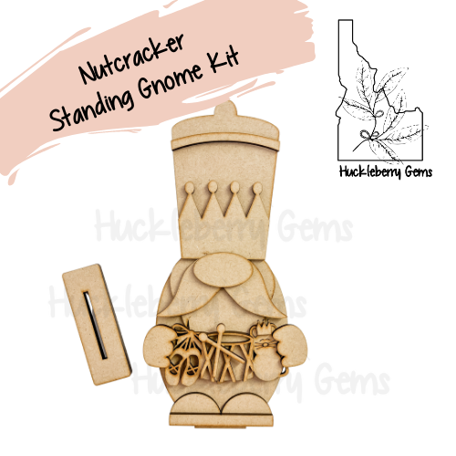 Nutcracker Standing Gnome