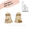 Chunky Nerdy Ghosts Shelf Sitter