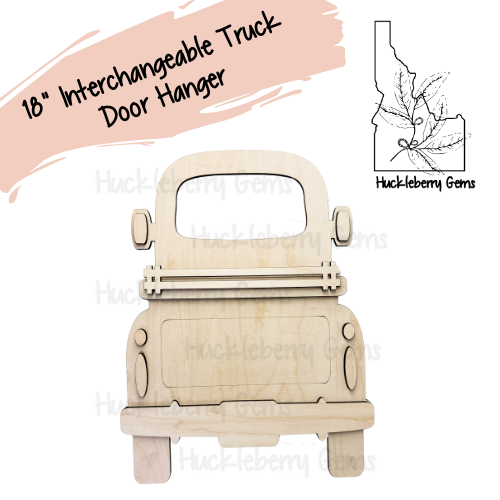 18" Interchangeable Truck Door / Wall Hanger