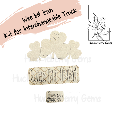 Wee bit Irish Kit for Interchangeable Truck