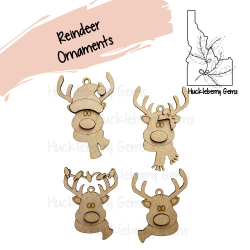 Reindeer Ornaments / Banners