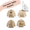 Cozy Sweater Buddies Ornaments / Banners