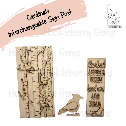 Cardinals  Kit for Sign Post