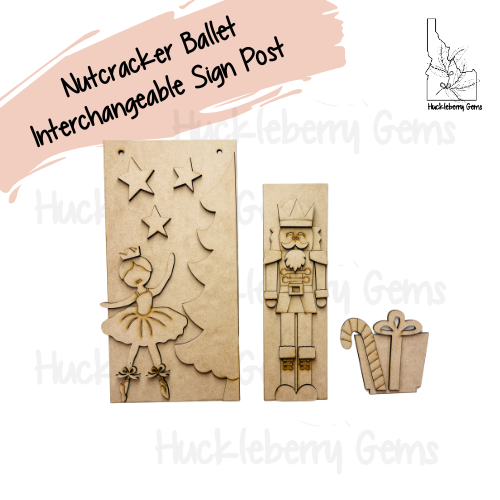 Nutcracker Ballet Kit for Sign Post