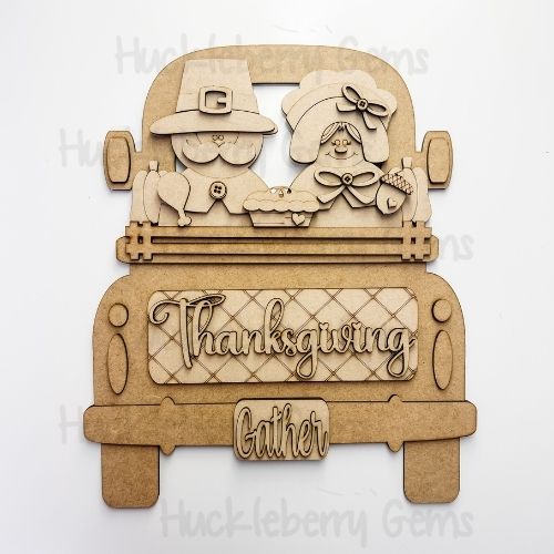 Pilgrim Thanksgiving Interchangeable Truck Stand