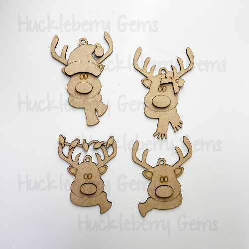 Reindeer Ornaments / Banners