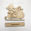 Santa's Sleigh Shelf Sitter