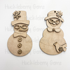 Snow Couple Ornaments / Banners