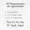 Autumn is Calling Interchangeable Truck Stand