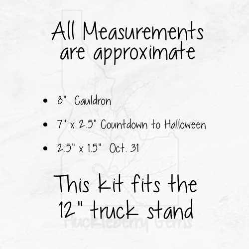 Candy Countdown Interchangeable Truck Stand