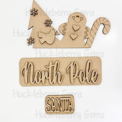 North Pole Interchangeable Truck Stand