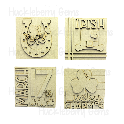 Irish Luck Mini Signs