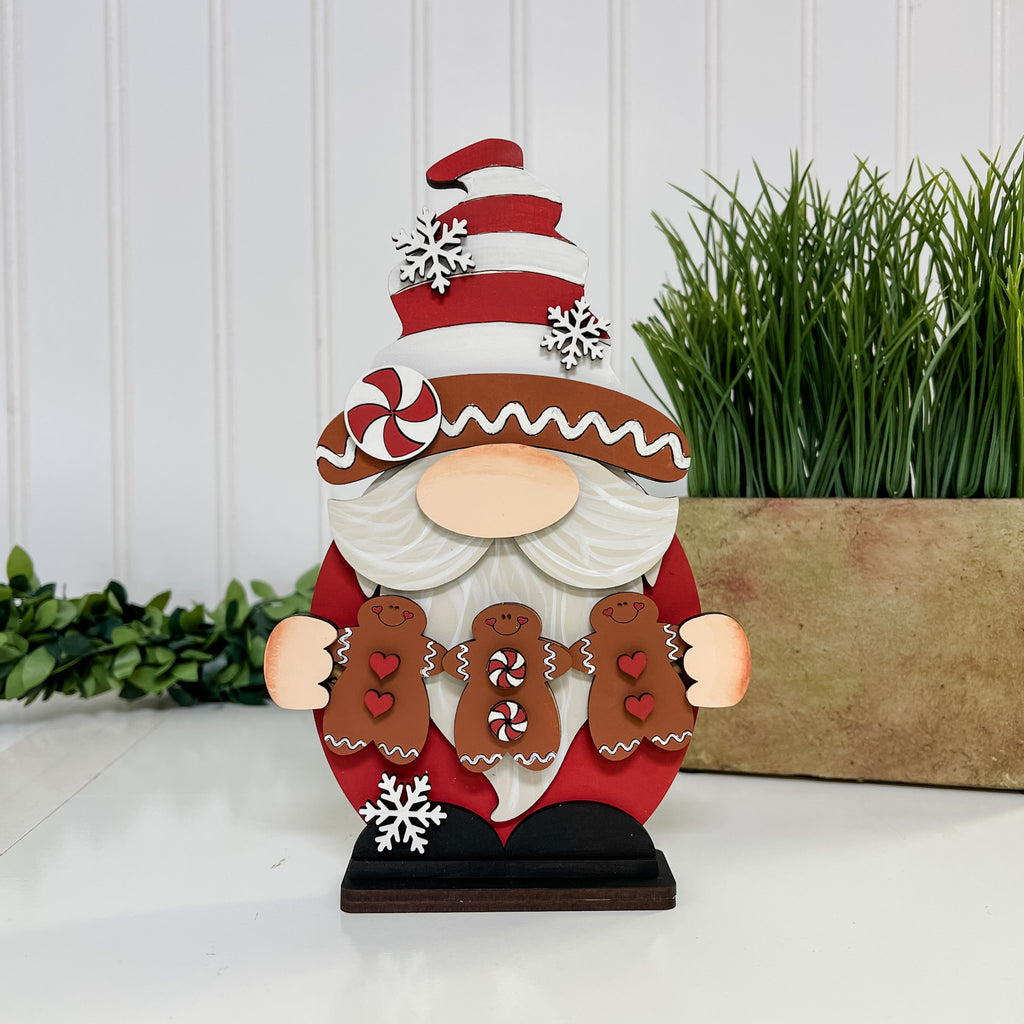 Gingerbread Standing Gnome