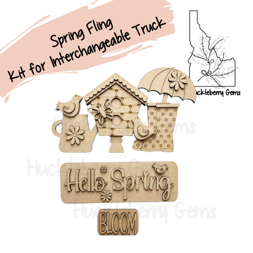 Spring Fling Interchangeable Truck Stand