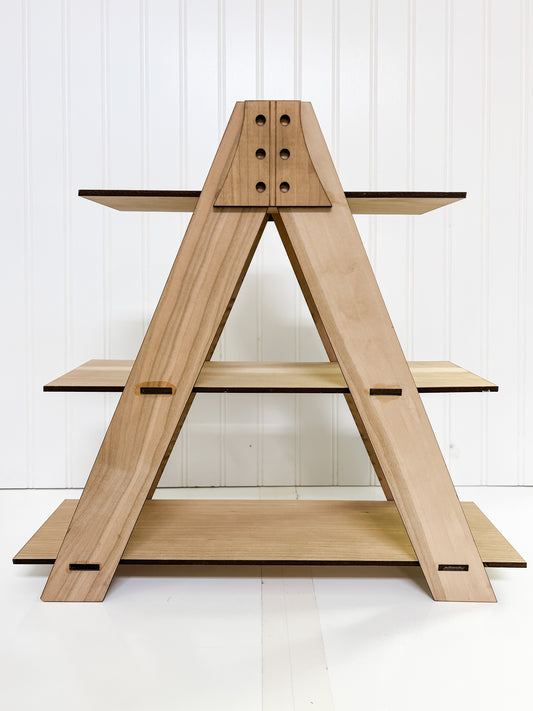 A-Frame Ladder Tiered Tray Kit for Signs