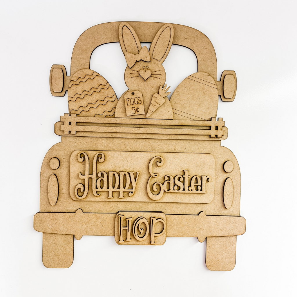 Happy Easter Kind Interchangeable Truck Stand