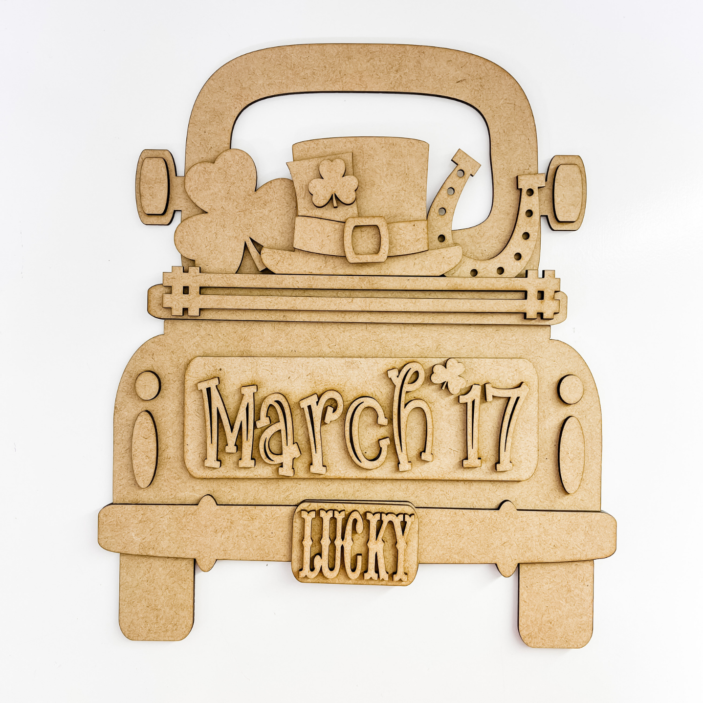 Saint Patrick's Day Interchangeable Truck Stand