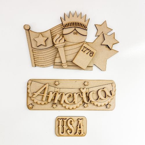 Lady Liberty Interchangeable Truck Stand