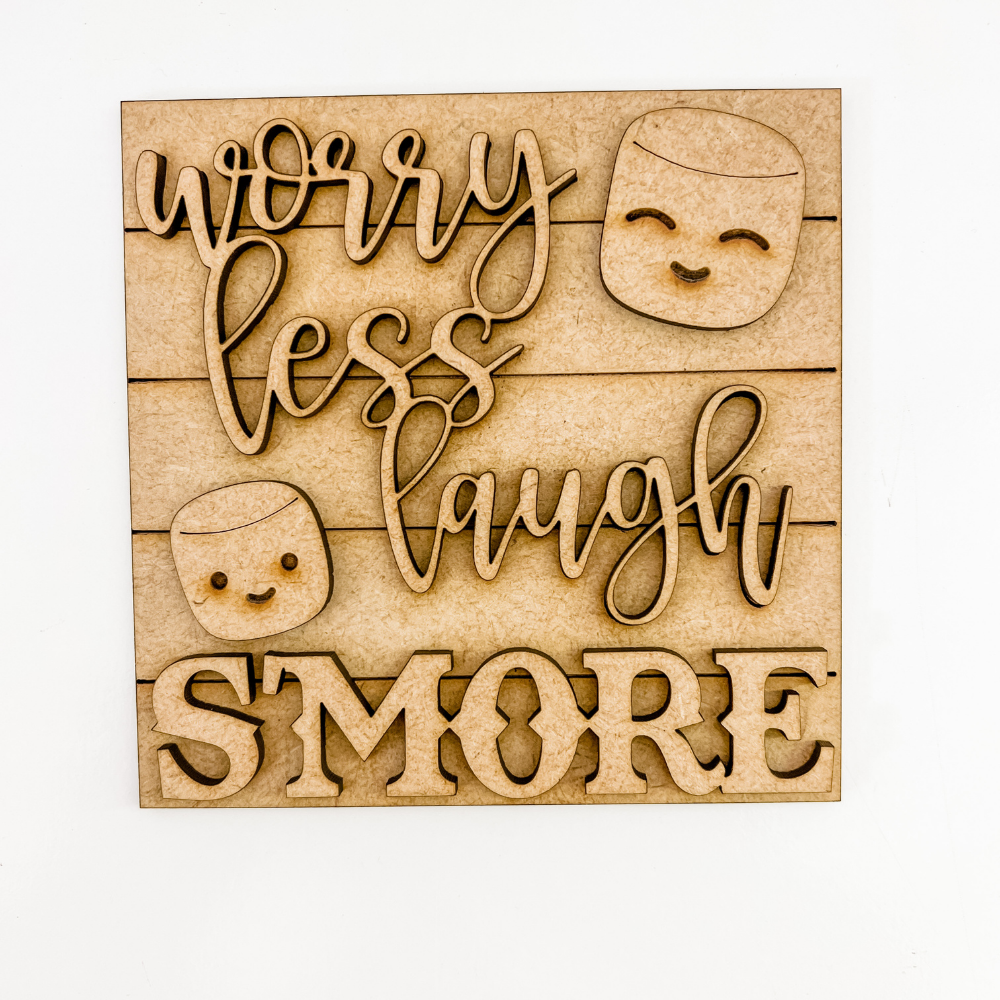 S'mores  Mini Signs