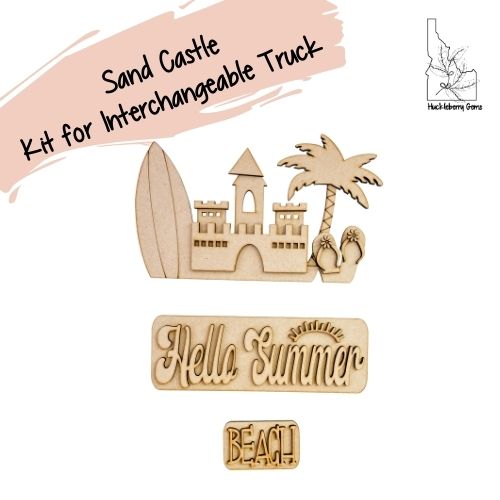 Sand castle Interchangeable Truck Stand