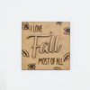 Fall Leaning Ladder Mini Signs