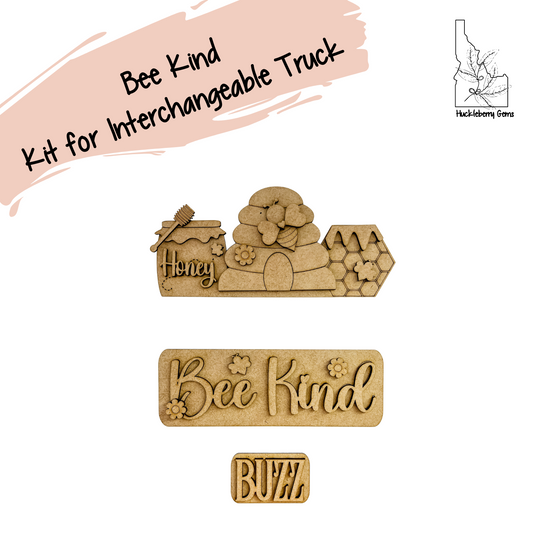 Bee Kind Interchangeable Truck Stand