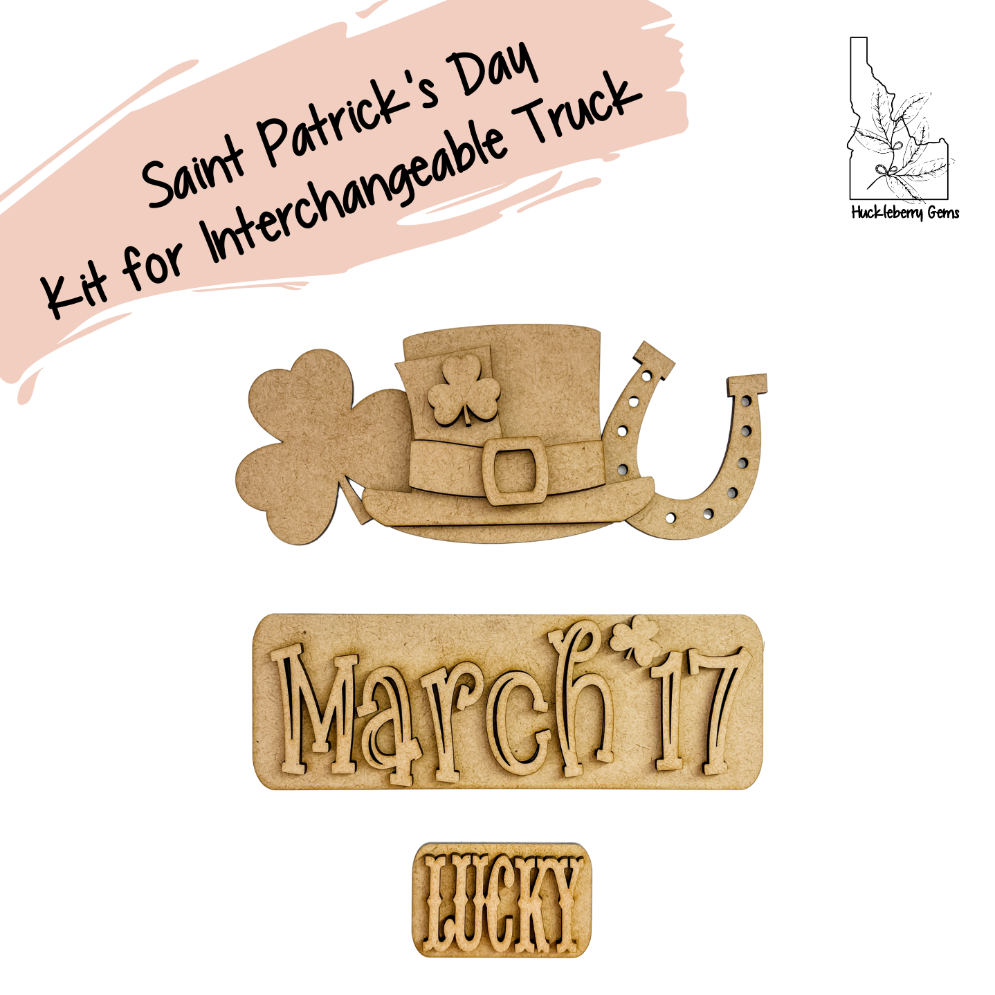Saint Patrick's Day Interchangeable Truck Stand