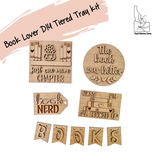 Book Lover Tiered Tray Kit