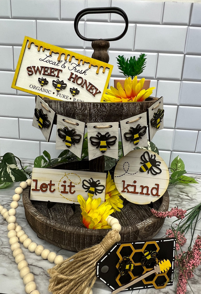 Sweet Honey Bee - Tiered Tray DIY Kit